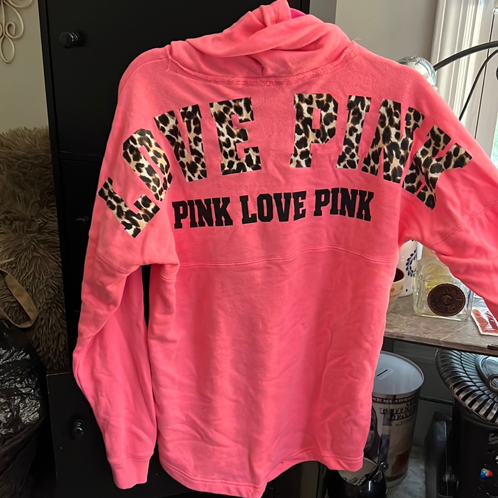 Hot PINK hoodie sweater